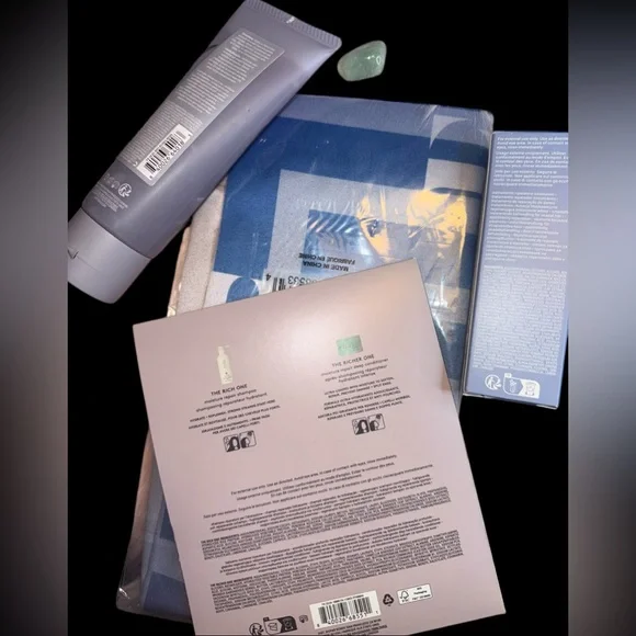 Fenty Silk Scarf, Cherry Dub Face Scrub, Comeback kid, The Rich One Bundle.